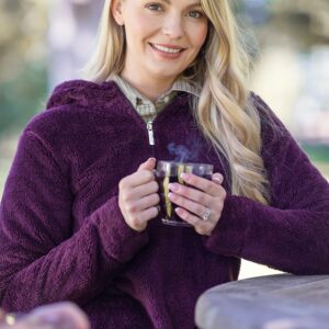 Ladies Fleece Jacket Purple Edition